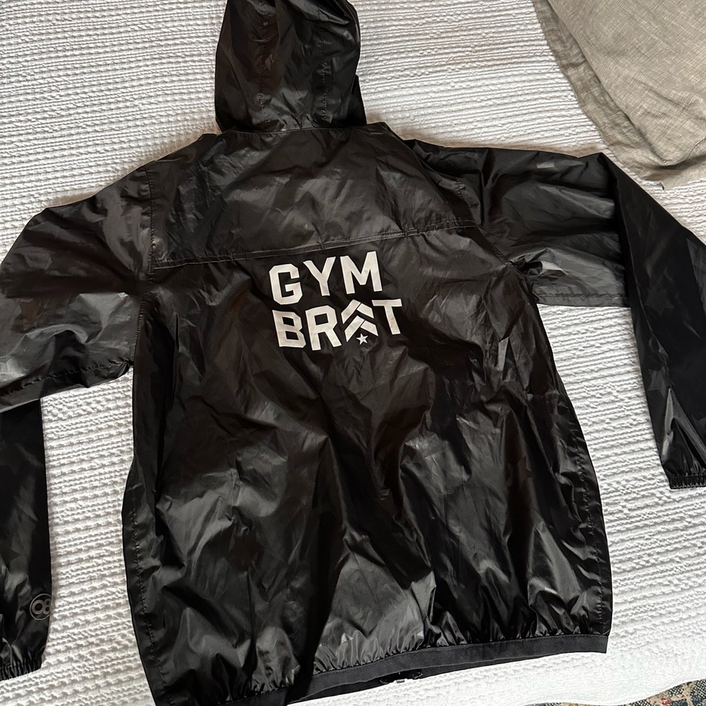 Barry’s Bootcamp “Gym Brat” windbreaker/ rain jacket